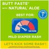 imageBoudreauxs Butt Paste with Natural Aloe Diaper Rash Cream Ointment for Baby 4 oz Tube Pack of 104 Ounce Pack of 10