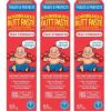 imageBoudreauxs Butt Paste Maximum Strength Diaper Rash Cream Ointment for Baby 14 oz FlipTop Jar4 Ounce Pack of 3