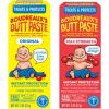 imageBoudreauxs Butt Paste Maximum Strength Diaper Rash Cream Ointment for Baby 2 oz Tube 3 Pack4 Ounce Variety Pack