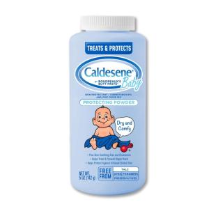 imageCaldesene Cornstarch Baby Powder with Zinc Oxide TalcFree Baby Powder 5 Oz5 Ounce Pack of 1