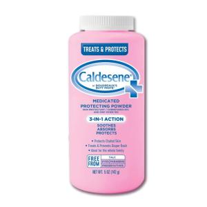 imageCaldesene Medicated Protecting Body Powder with Zinc Oxide and Cornstarch Talc Free 5 Oz5 Ounce Pack of 1