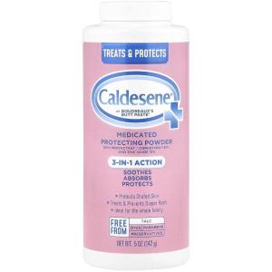 imageCaldesene Medicated Protecting Body Powder with Zinc Oxide and Cornstarch Talc Free 5 Oz5 Ounce Pack of 6
